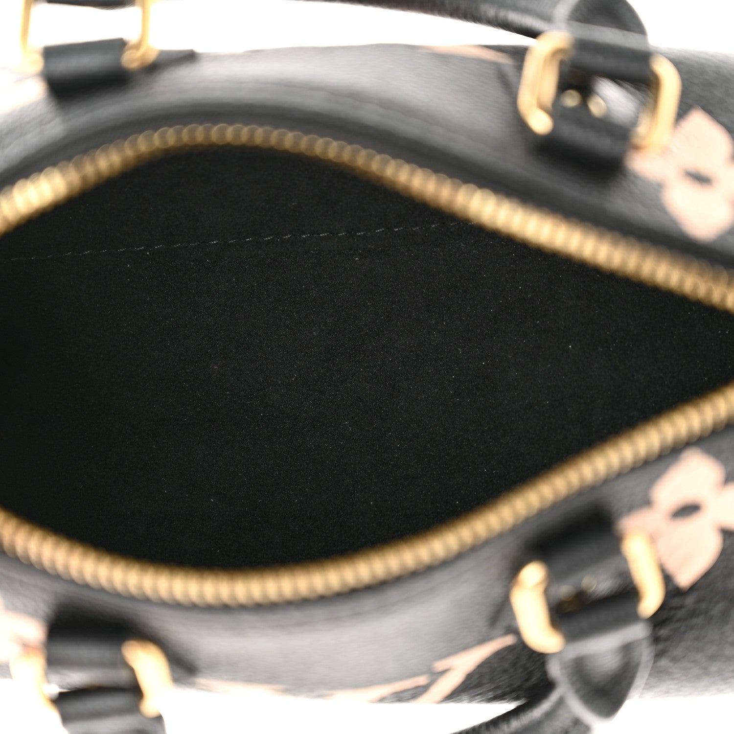 Louis Vuitton Empreinte Monogram Giant Papillon BB Black Beige 5 of 10