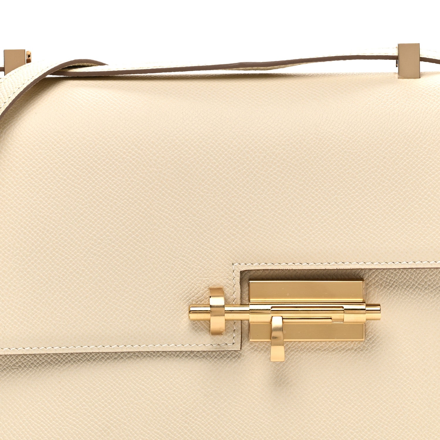 Hermes Epsom Verrou 21 Craie 8 of 11
