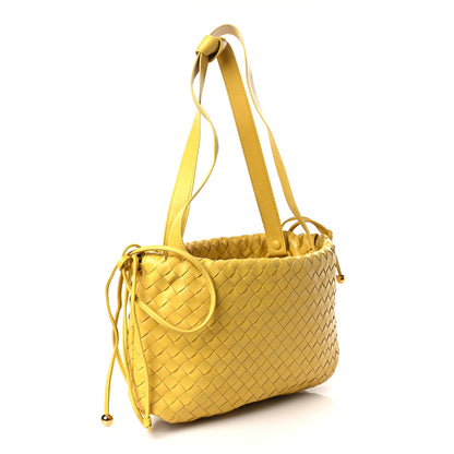 Bottega Veneta Nappa Intrecciato Small Bulb Buttercup 3 of 9