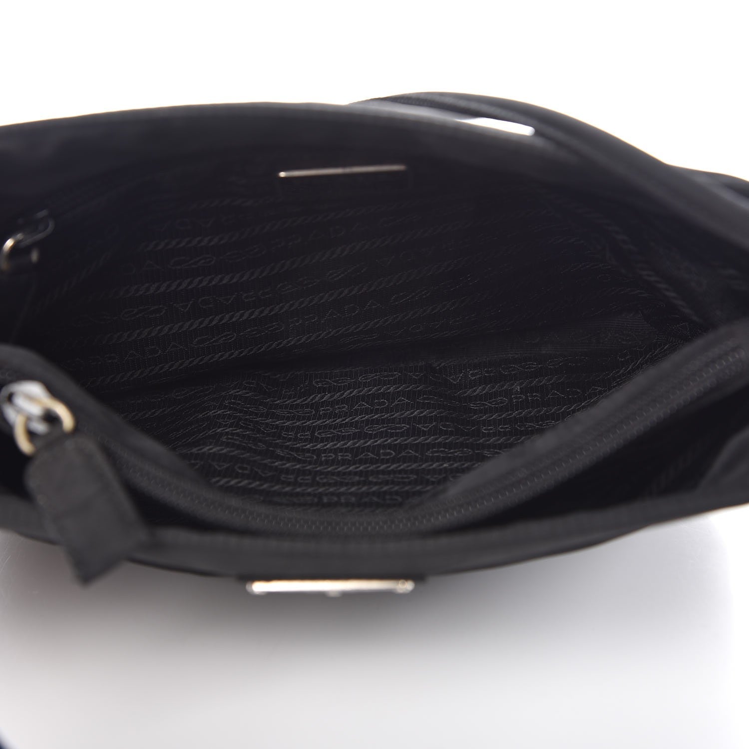 Prada Tessuto Nylon Shoulder Bag Nero Black 6 of 7