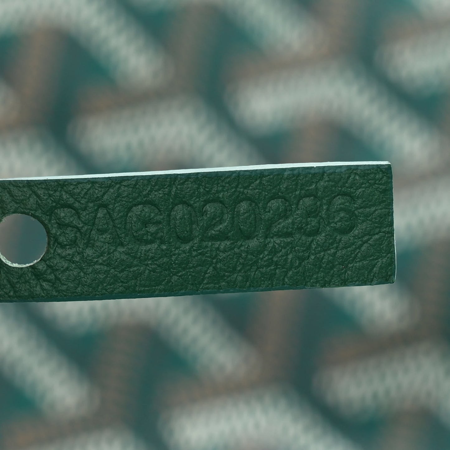 Goyardine Reversible Mini Anjou Green