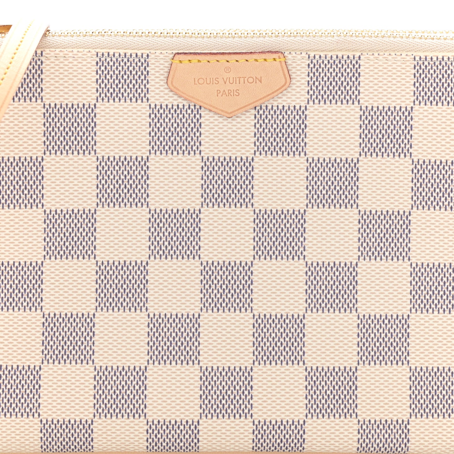 Damier Azur Double Zip Pochette