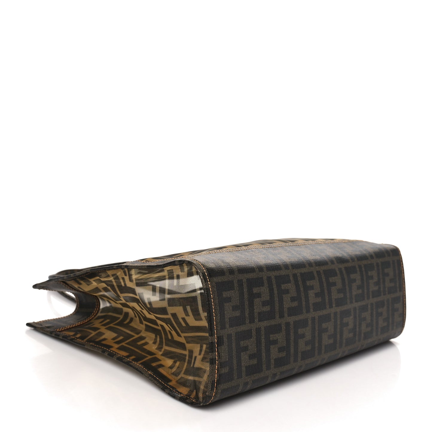 Mesh Glazed Fabric FF 1974 Tote Tobacco