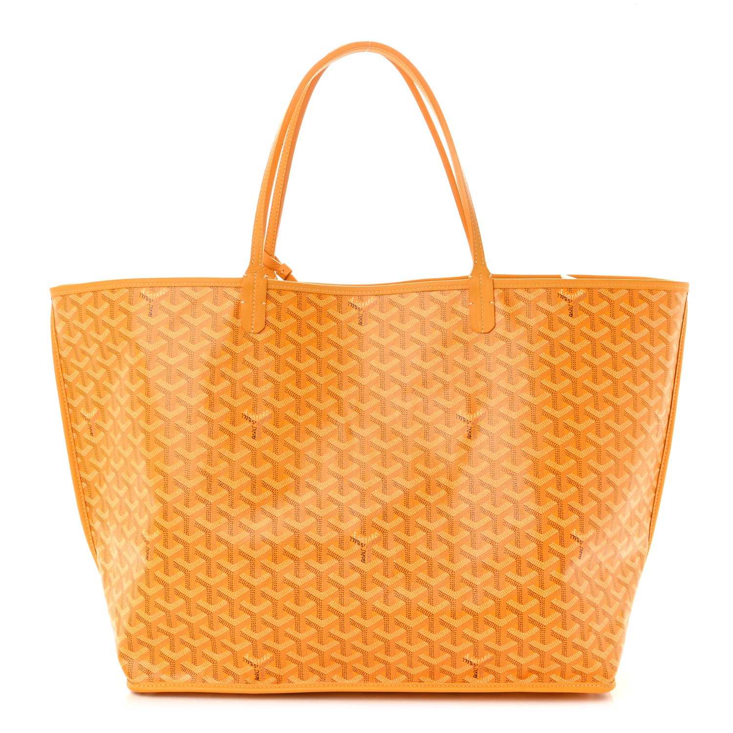 Goyard Goyardine Reversible Anjou GM Yellow 3 of 11