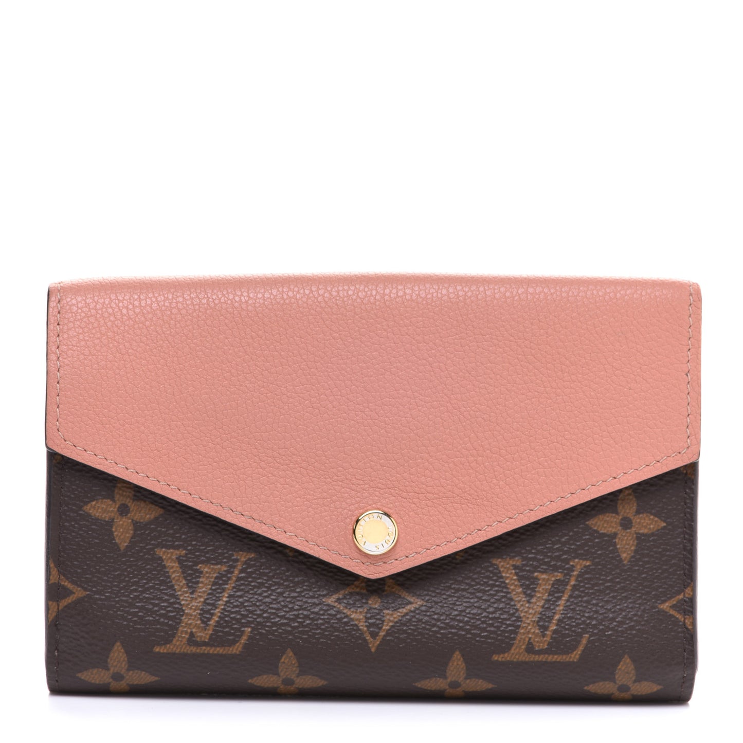 Monogram Pallas Compact Wallet Rose Poudre