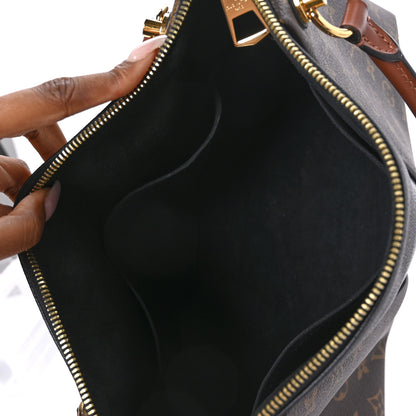 Louis Vuitton Monogram V Tote MM Black 5 of 9