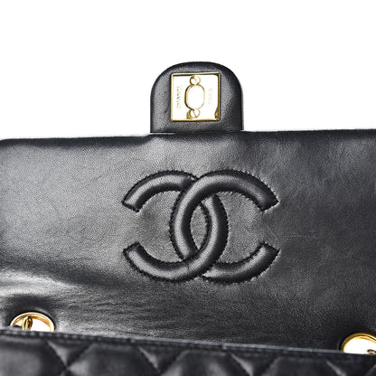 Chanel Lambskin Quilted Mini Square Flap Black 12 of 13
