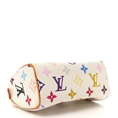 Louis Vuitton Monogram Multicolor Mini Sac HL Speedy White 4 of 9