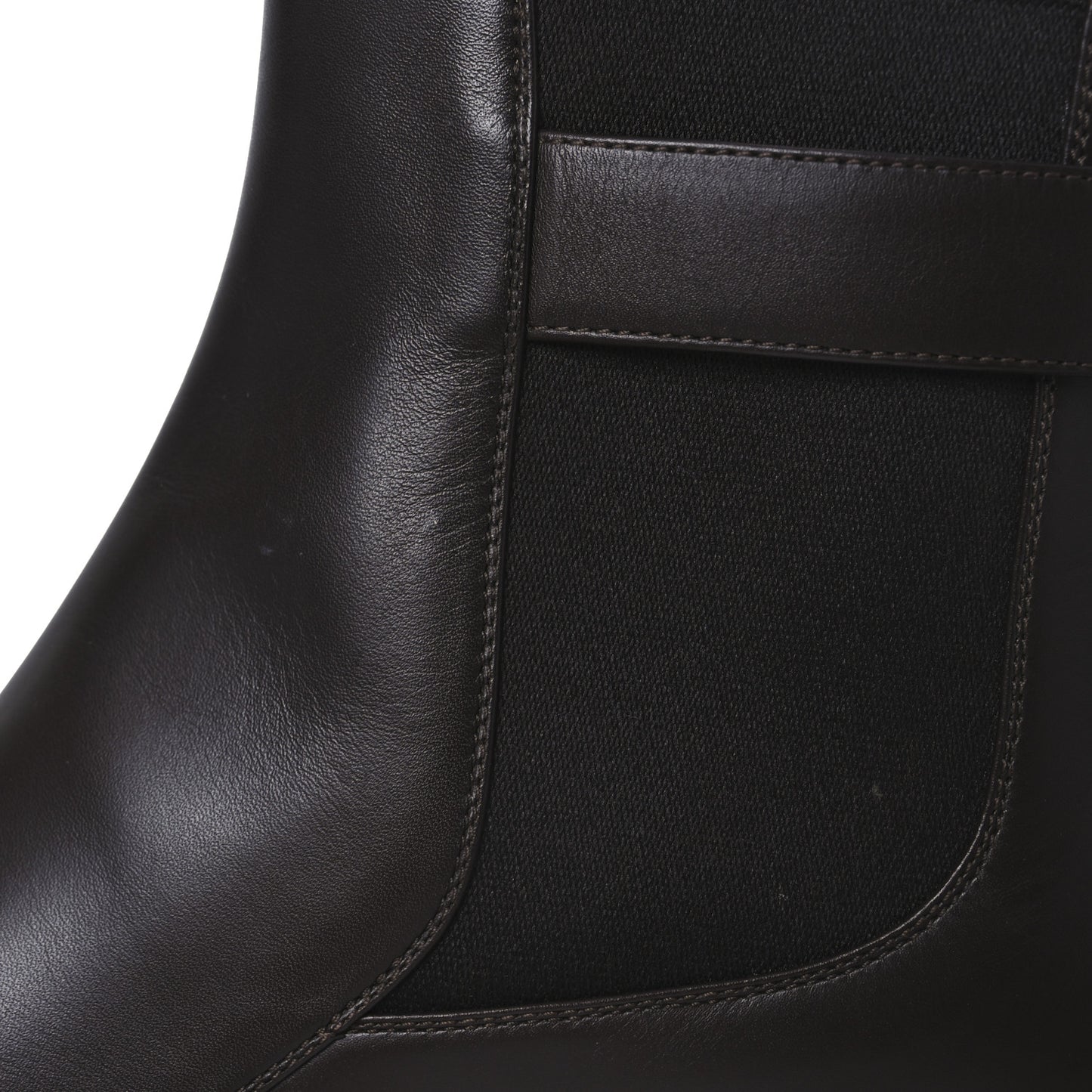 Calfskin Mens Blondie Chelsea Ankle Boots 10 Cocoa