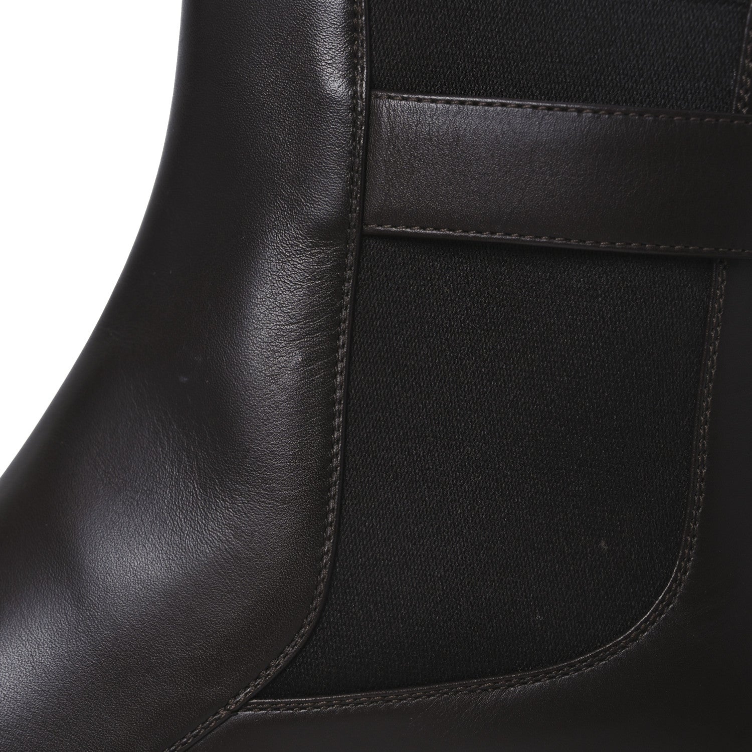 Gucci Calfskin Mens Blondie Chelsea Ankle Boots 10 Cocoa 16 of 18