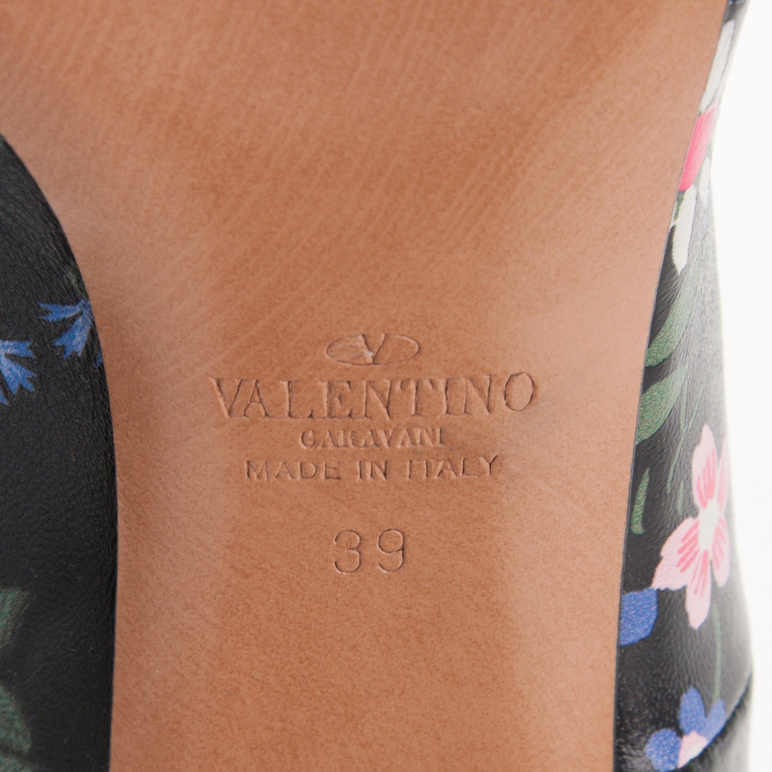 Valentino Garavani Calfskin Camugarden Paneled Knee Boots 39 Black 6 of 7