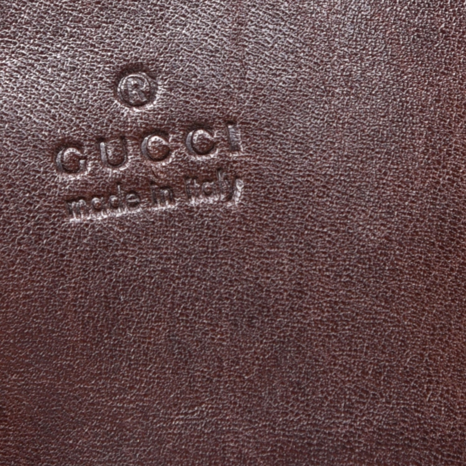 Gucci Denim Monogram Tote Dark Brown 6 of 8