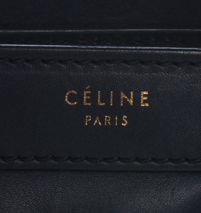 Celine Smooth Calfskin Nano Luggage Navy 3 of 8