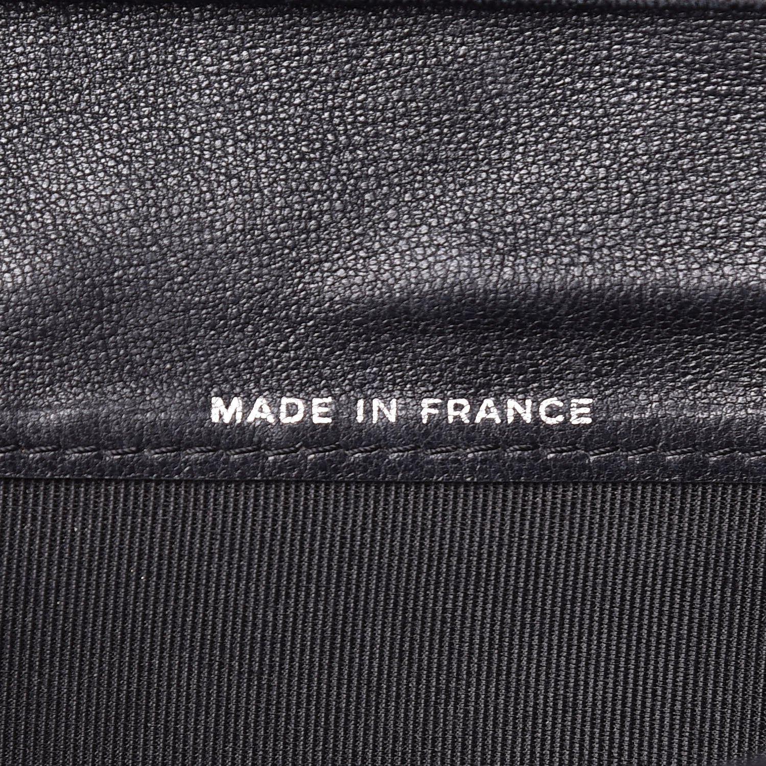 Chanel Lambskin Quilted Yen Wallet Black 7 of 17