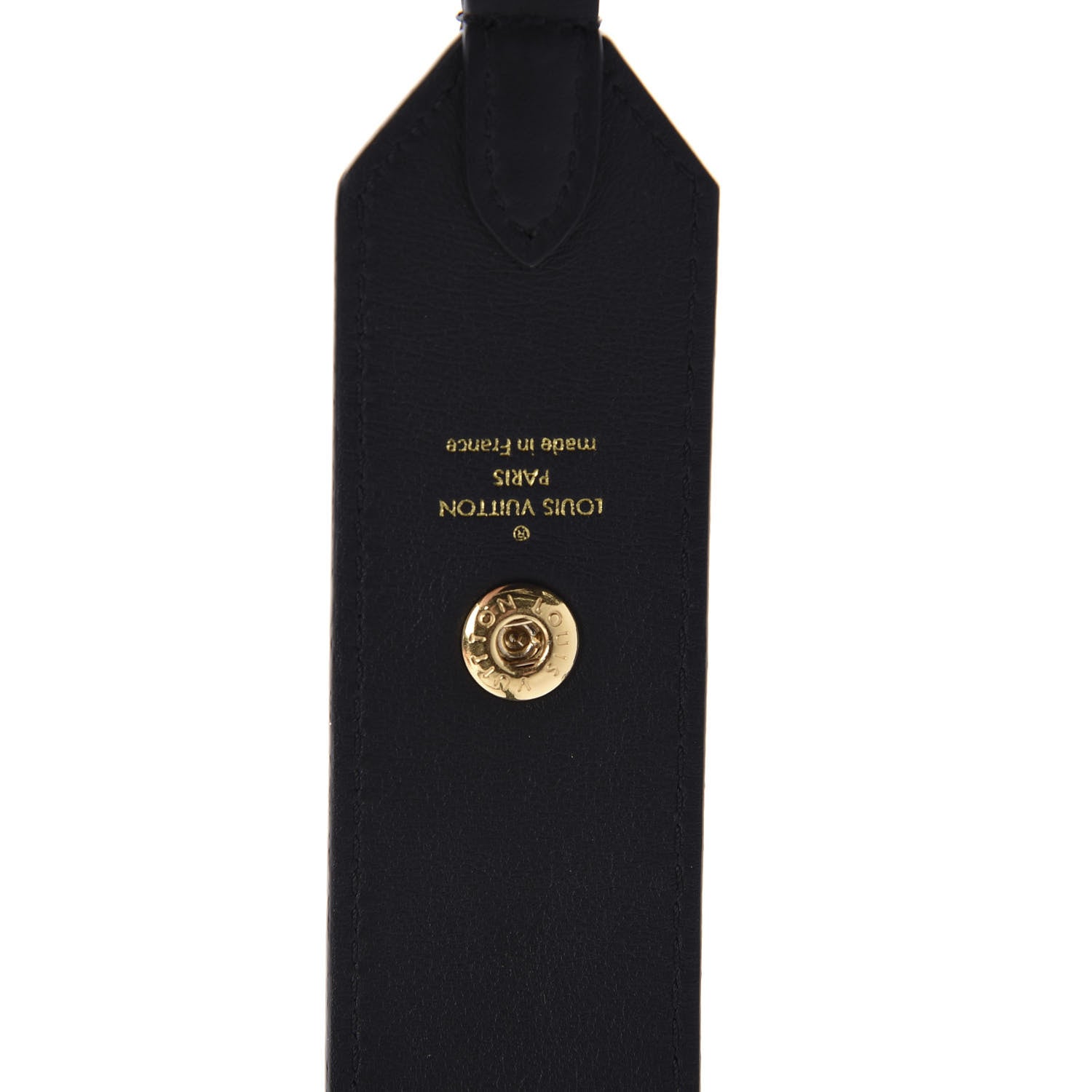 Louis Vuitton Monogram Bandouliere Shoulder Strap Black 4 of 5