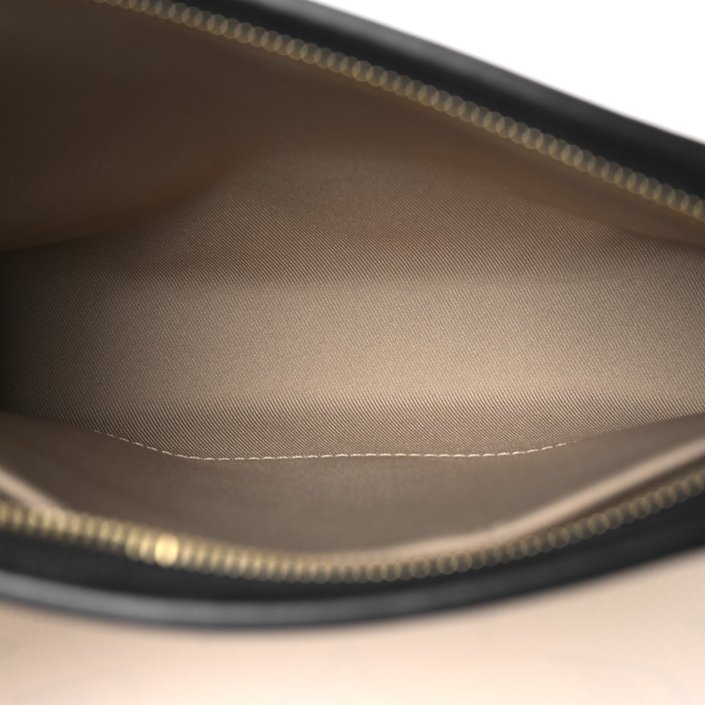 Raffia Calfskin Monogram Toiletry Pouch 26 On Chain Beige Black