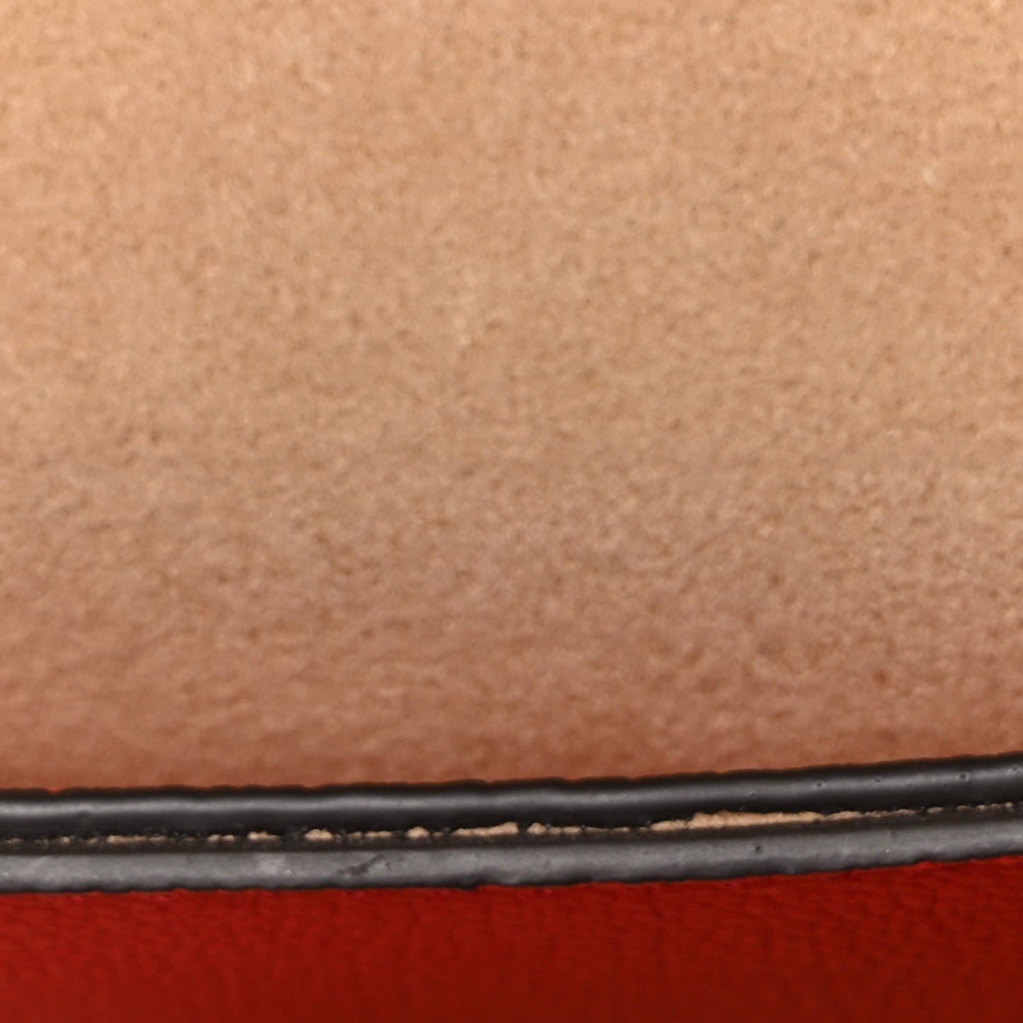 Soft Calfskin Lockme Ever BB Kabuki Red Quartz Black