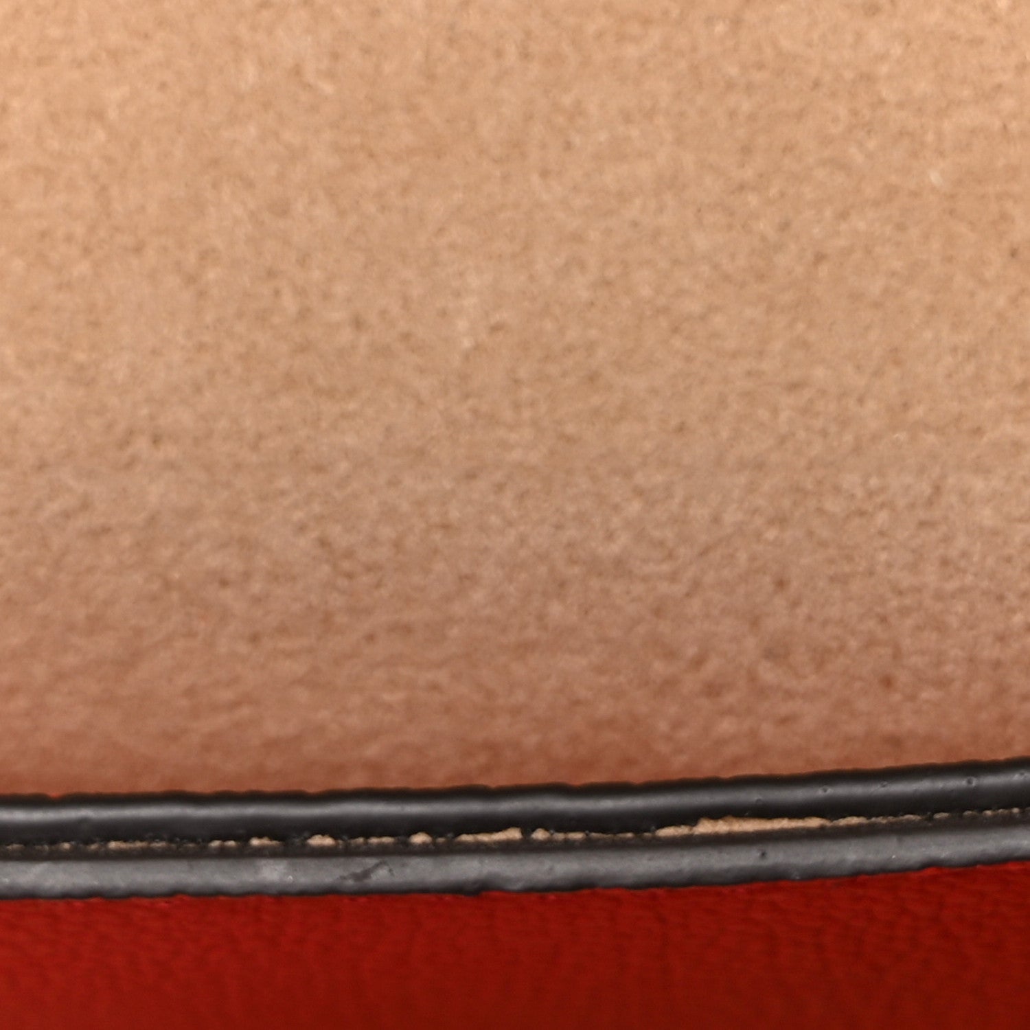 Louis Vuitton Soft Calfskin Lockme Ever BB Kabuki Red Quartz Black 10 of 10