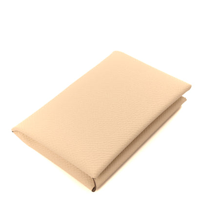 Hermes Epsom Calvi Card Case Craie 4 of 9