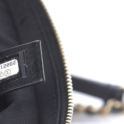 Chanel Calfskin Quilted Day Trips Camera Case Black 7 of 10