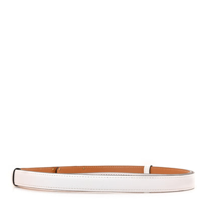Hermes Epsom Kelly Belt White 2 of 4