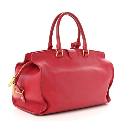 Saint Laurent Calfskin Medium Classic Y Cabas Red 3 of 21