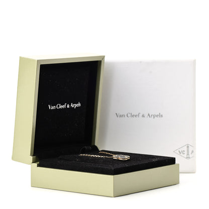 Van Cleef & Arpels 18K Yellow Gold Black Onyx Vintage Alhambra Pendant Necklace 6 of 6