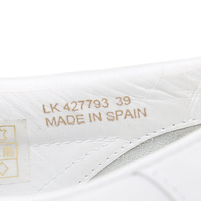 Saint Laurent Calfskin Court Sneakers 39 Off White 8 of 8