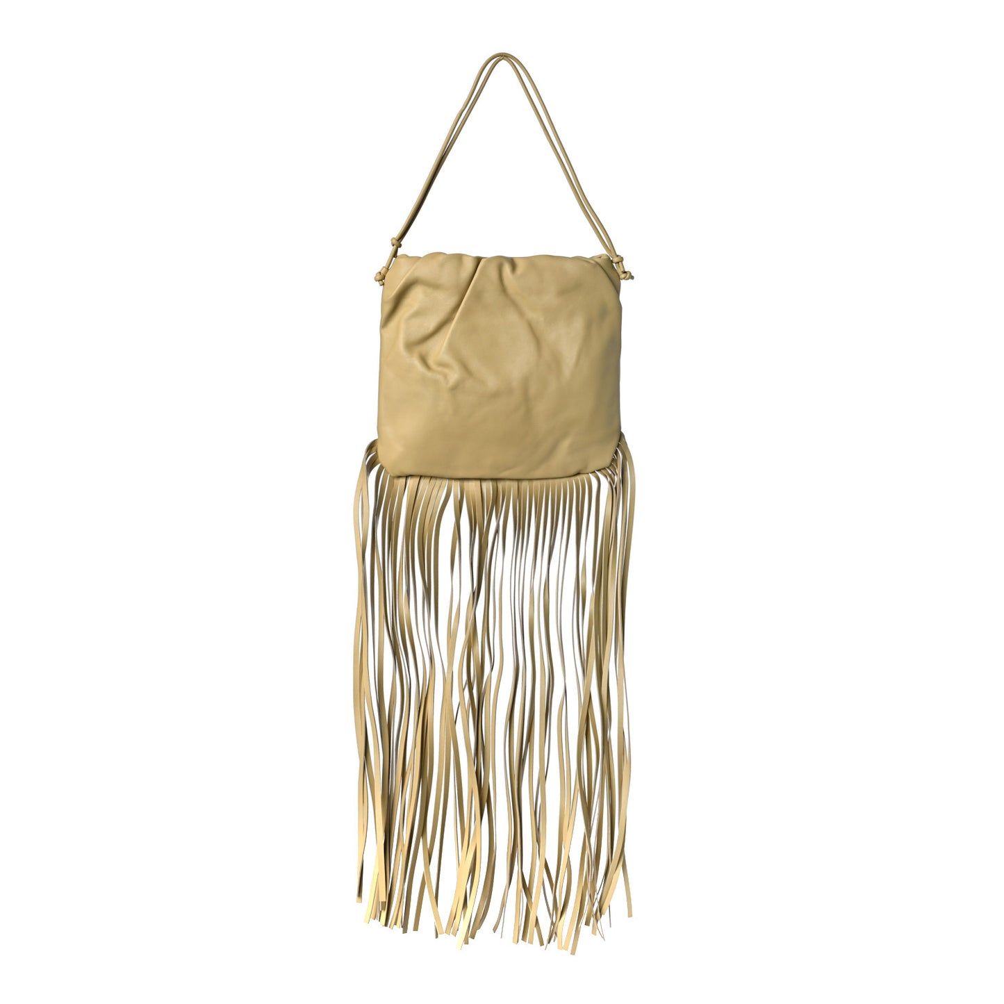 Nappa The Fringe Pouch Shoulder Bag Tapioca