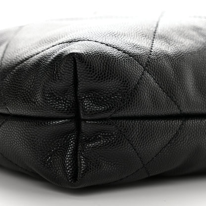 Chanel Shiny Caviar Quilted Monochrome Mini Chanel 22 Black 9 of 11