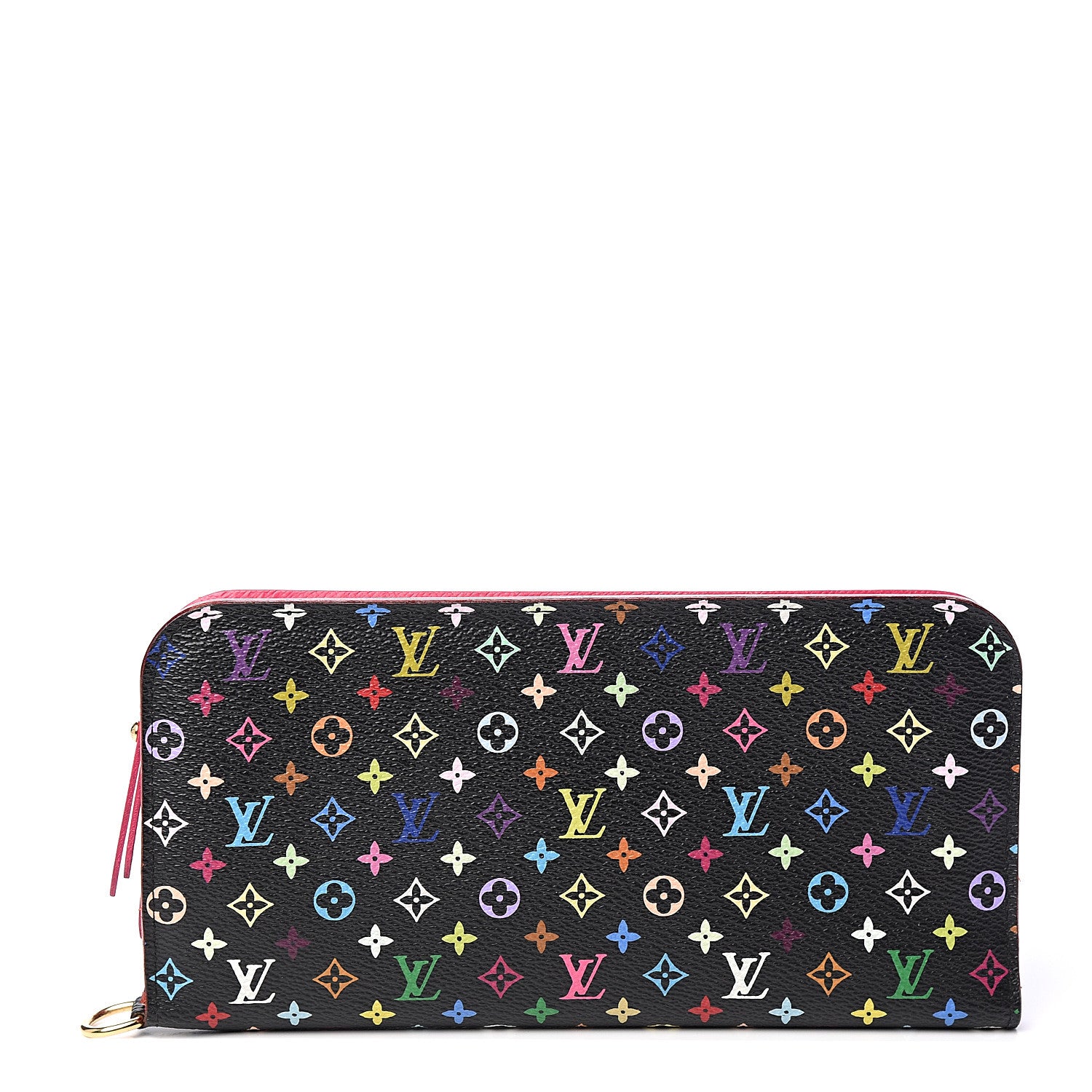 Louis Vuitton Monogram Multicolor Insolite Wallet Black Grenade 1 of 5