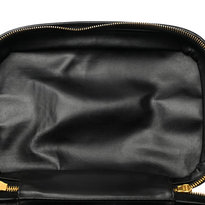 Chanel Caviar CC Vanity Train Case Black 11 of 11