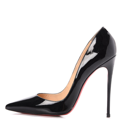 Christian Louboutin Patent So Kate 120 Pumps 40 Black 1 of 14