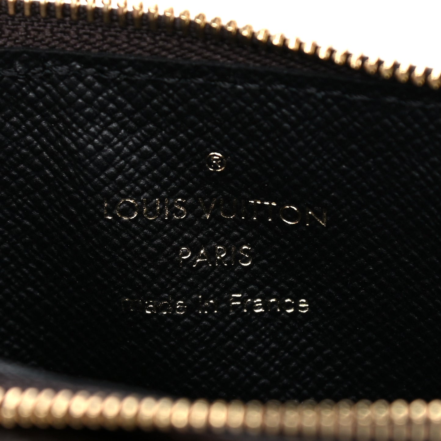 Monogram Recto Verso Card Holder Black