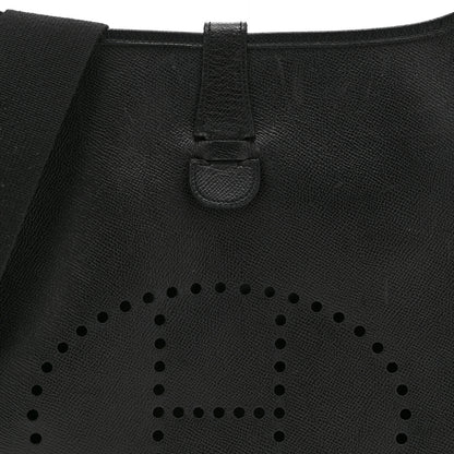 Hermes Epsom Evelyne II GM Black 8 of 10