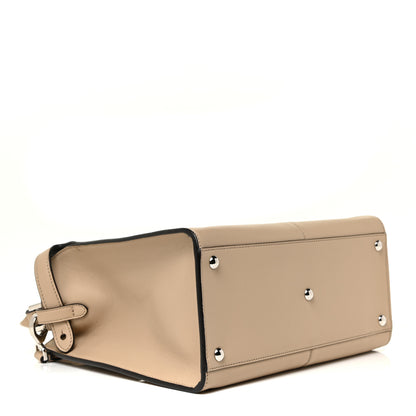 Fendi Vitello Seta Light Camoscio Medium Peekaboo X-Lite Amido Ciclamino 4 of 12