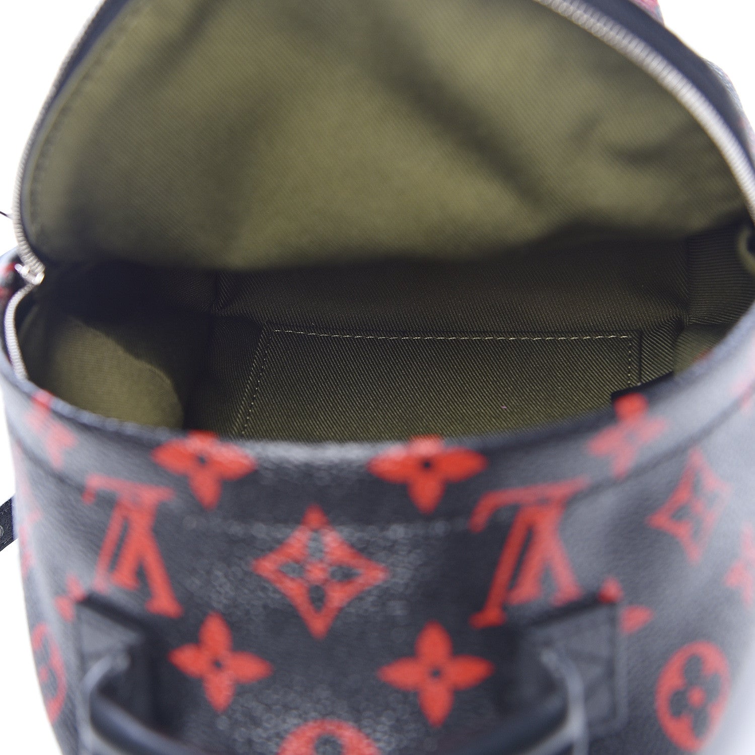 Louis Vuitton Monogram Infrarouge Palm Springs Backpack Mini 5 of 11