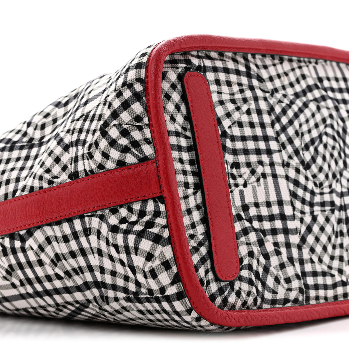 Visetos Medium Liz Reversible Shopper Tote Candy Red