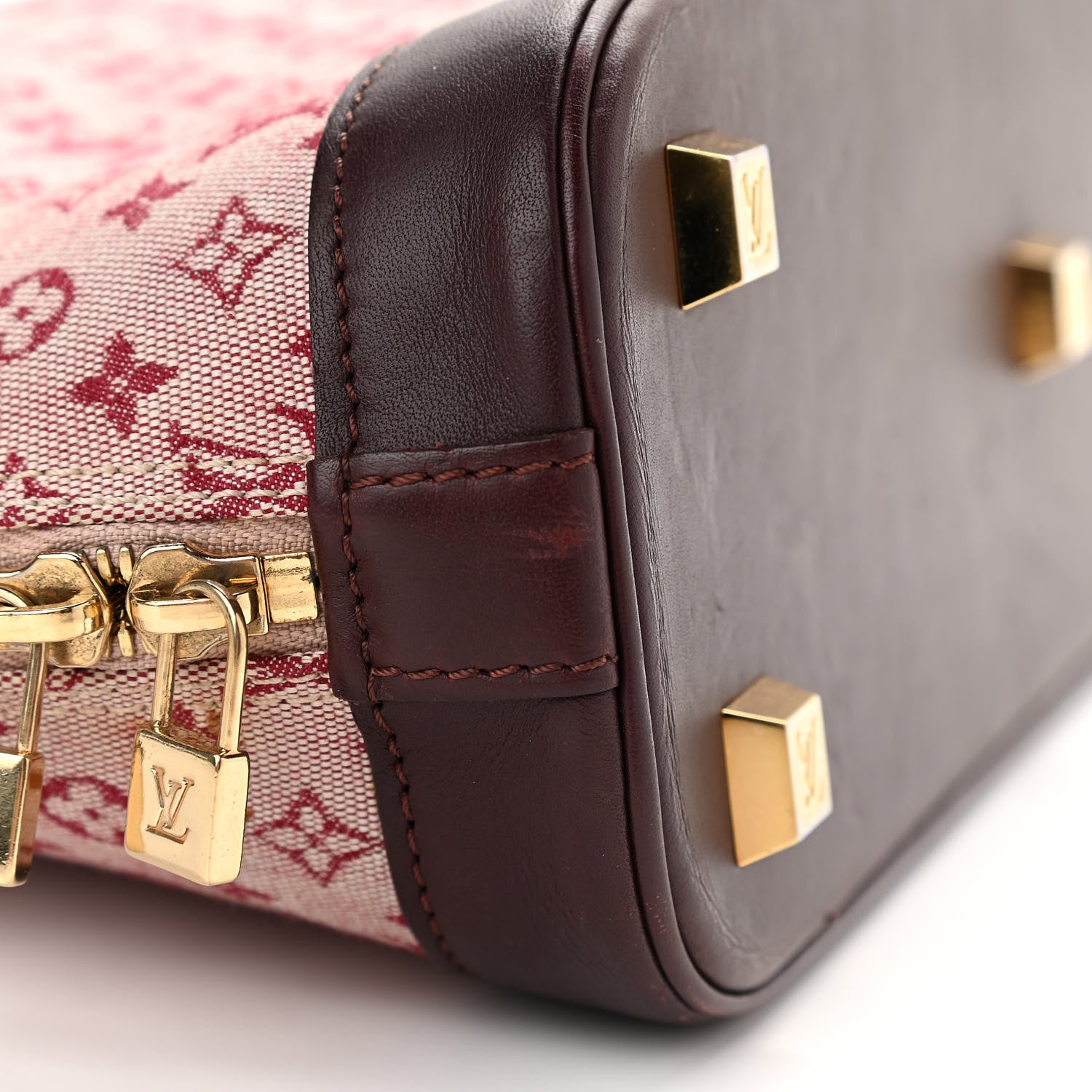 Louis Vuitton Mini Monogram Alma Haut Cherry 15 of 18