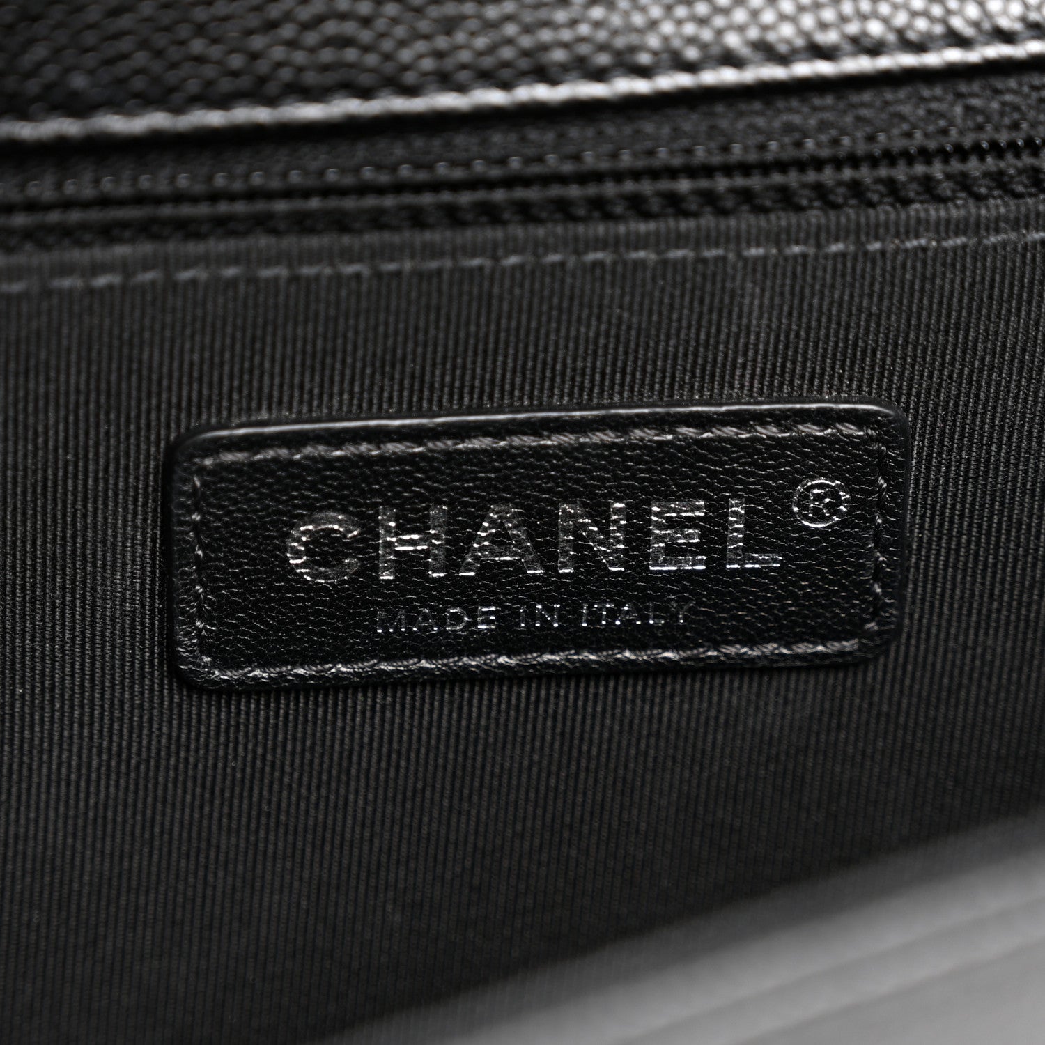 Chanel Caviar Quilted New Medium Boy Flap Black 6 of 10