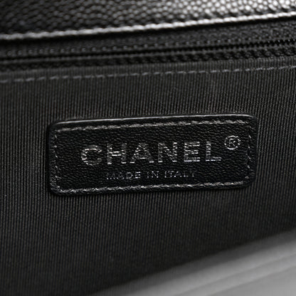 Chanel Caviar Quilted New Medium Boy Flap Black 6 of 10