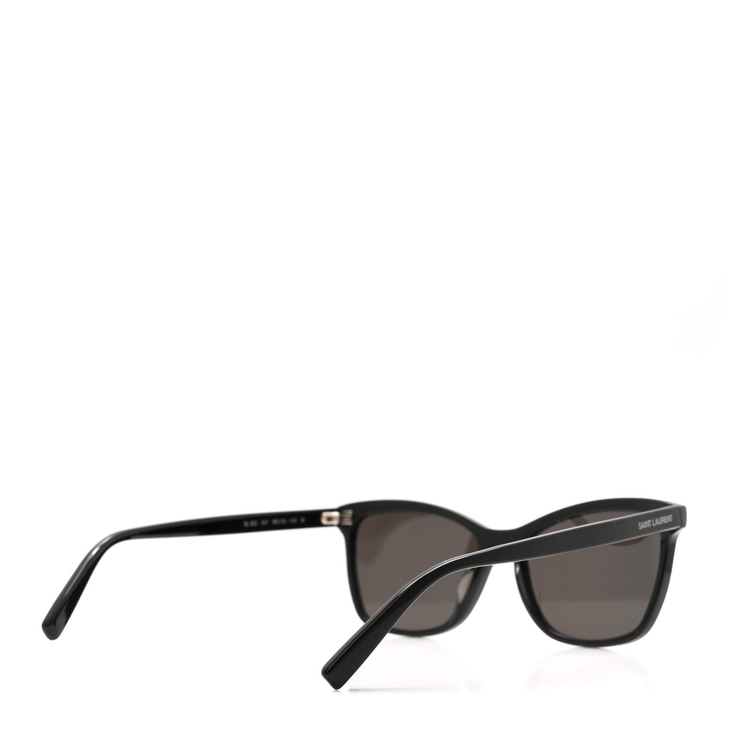 Saint Laurent Acetate Cat Eye Sunglasses SL 502 Black 4 of 8
