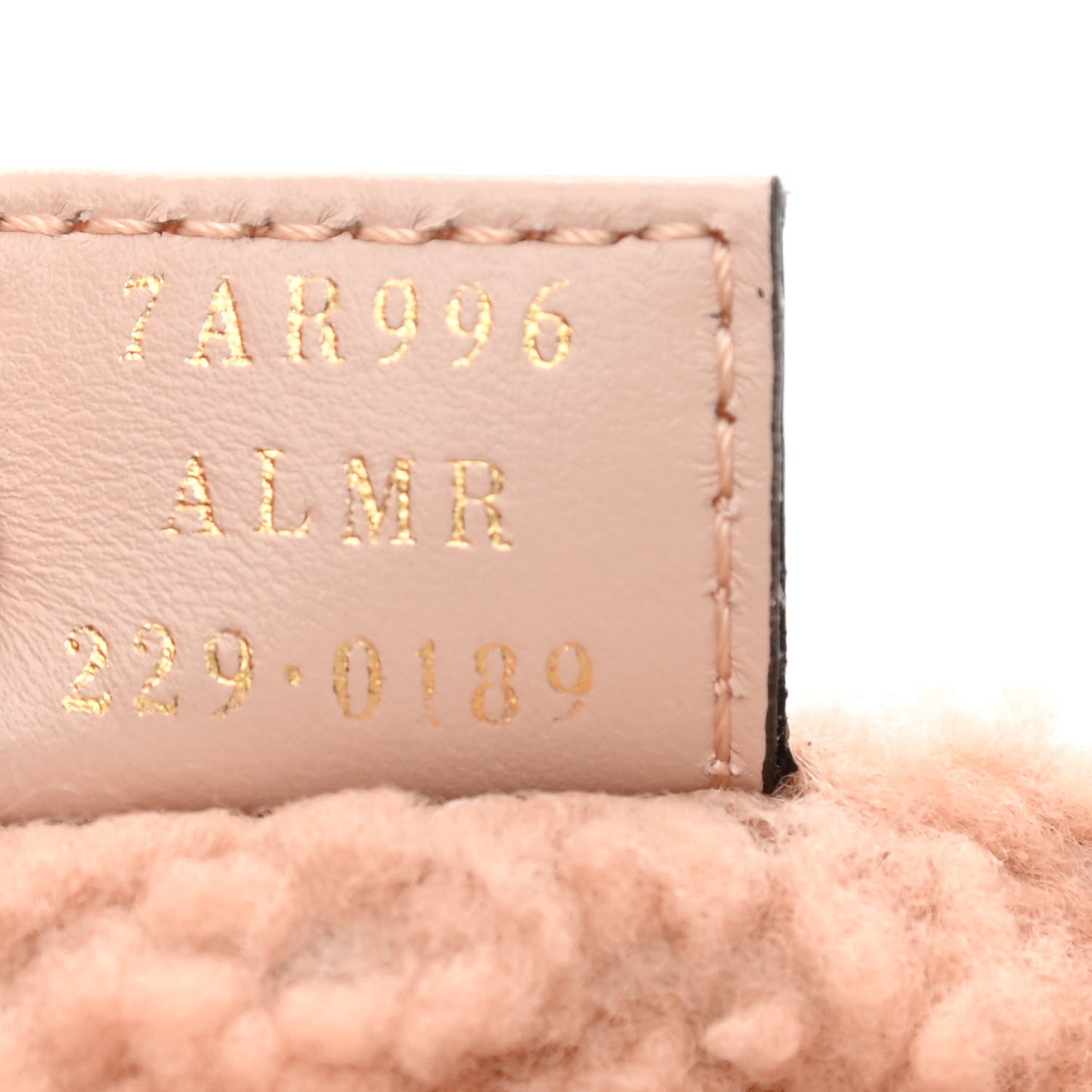 Lambskin Shearling Nano Baguette Maxi Handle Charm Soap
