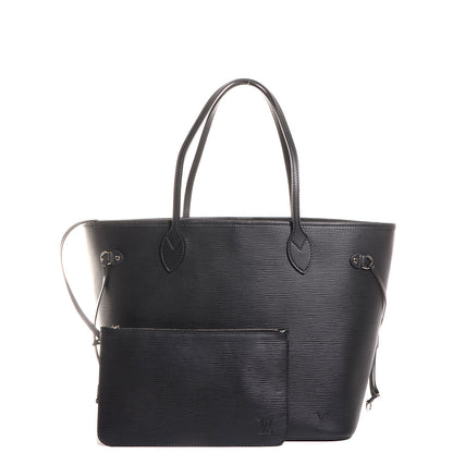 Louis Vuitton Epi Neverfull MM Black 8 of 8