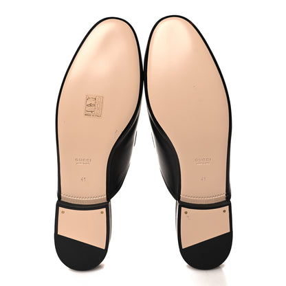 Gucci Malaga Kid Web Womens Princetown Slippers 41 Black 6 of 9