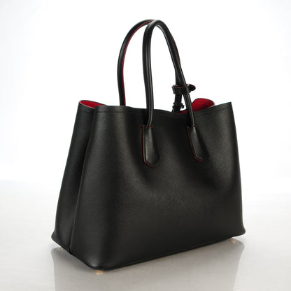 Prada Saffiano Cuir Large Double Bag Nero Black 3 of 7