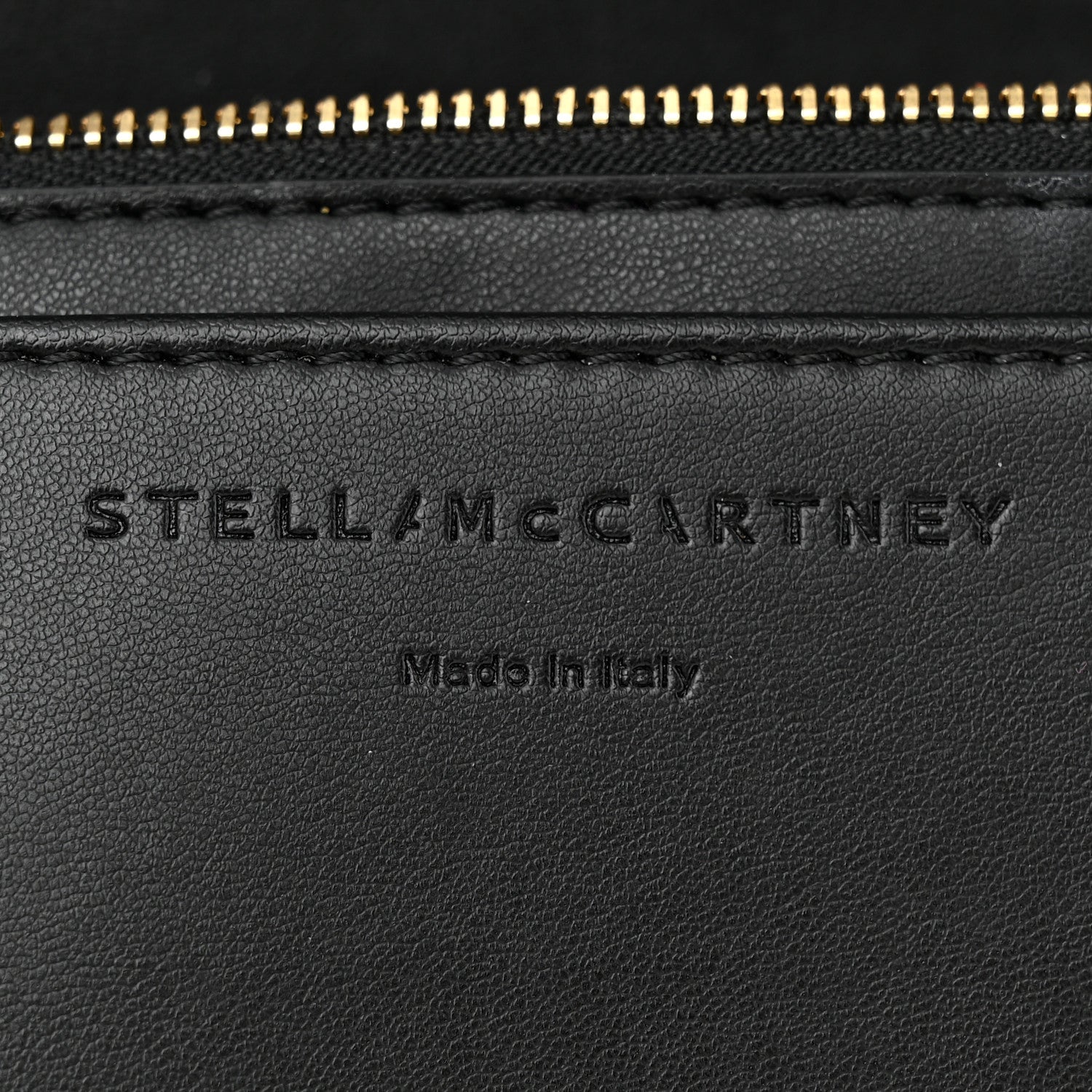 Stella McCartney Eco Alter Nappa Perforated Logo Mini Crossbody Bag Black 6 of 12