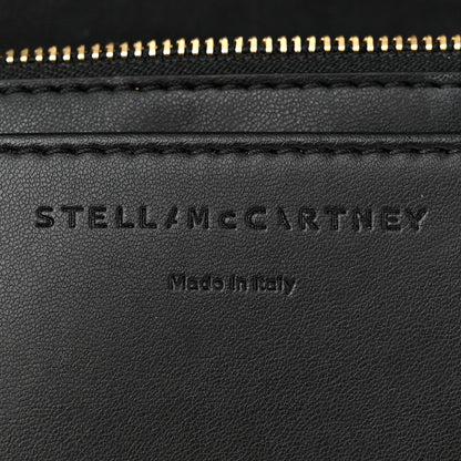 Stella McCartney Eco Alter Nappa Perforated Logo Mini Crossbody Bag Black 6 of 12