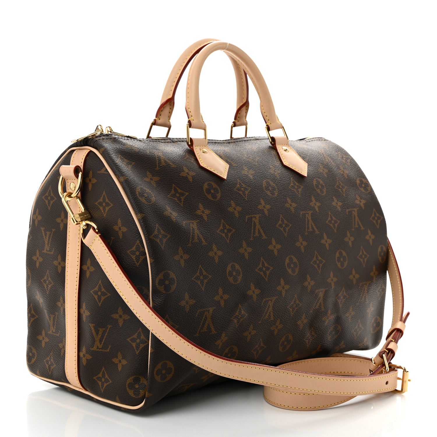Louis Vuitton Monogram Speedy Bandouliere 35 2 of 10