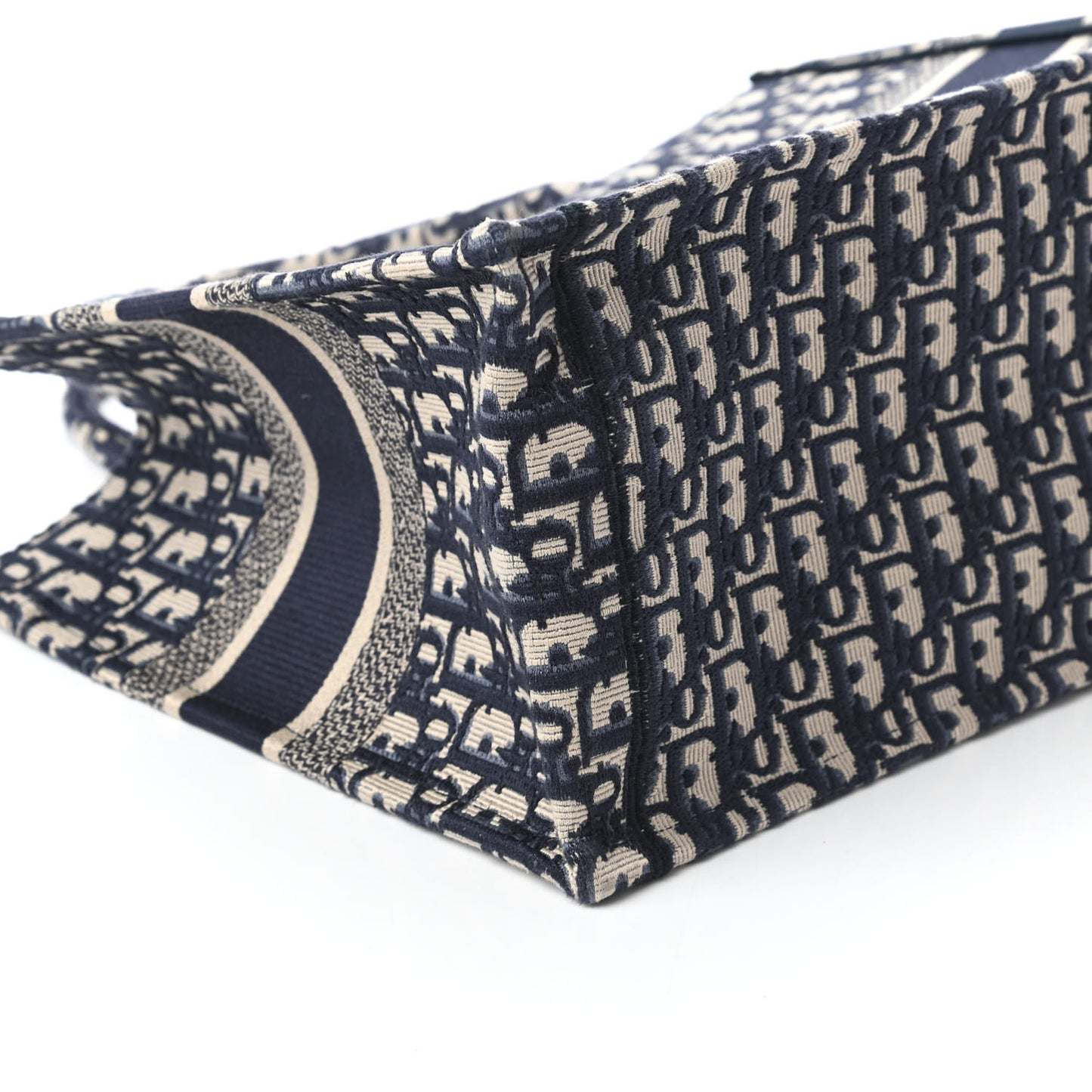 Oblique Medium Book Tote Blue Multicolor